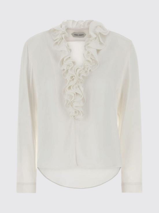 26FW 알베르타 페레티 탑 A02026617 0003 Ivory - ALBERTA FERRETTI