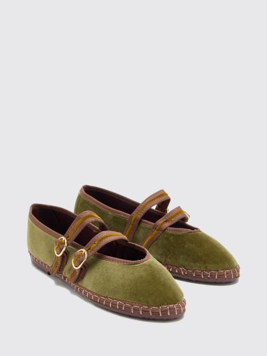 26FW 플라벨루스 플랫 슈즈 CLAIRE MUSTARD Ocher - FLABELUS