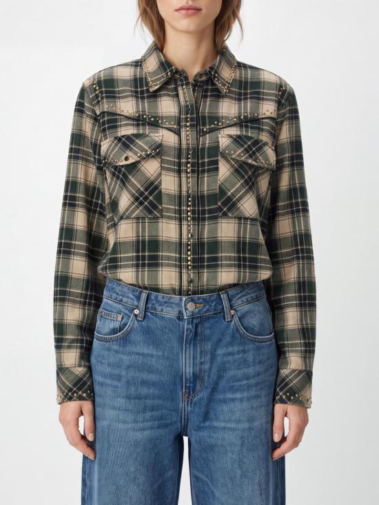 26FW 파로쉬 셔츠 D380658BCOWBOY 805 Green