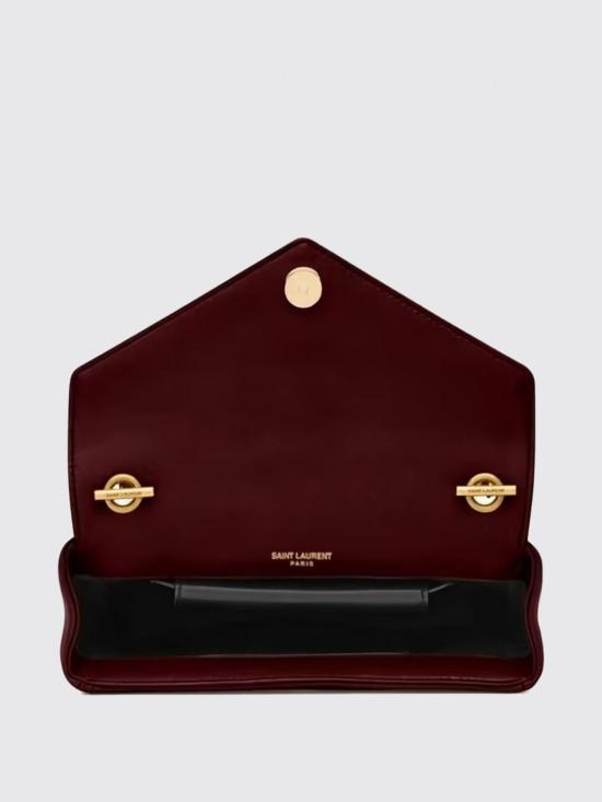 26FW 생로랑 루루 미니 램스킨 821749AAEAX 6197 Burgundy - SAINT LAURENT