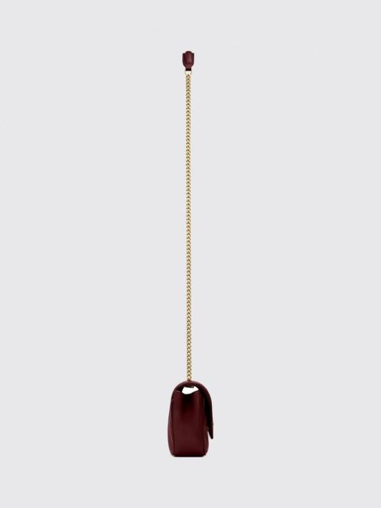 26FW 생로랑 루루 미니 램스킨 821749AAEAX 6197 Burgundy - SAINT LAURENT