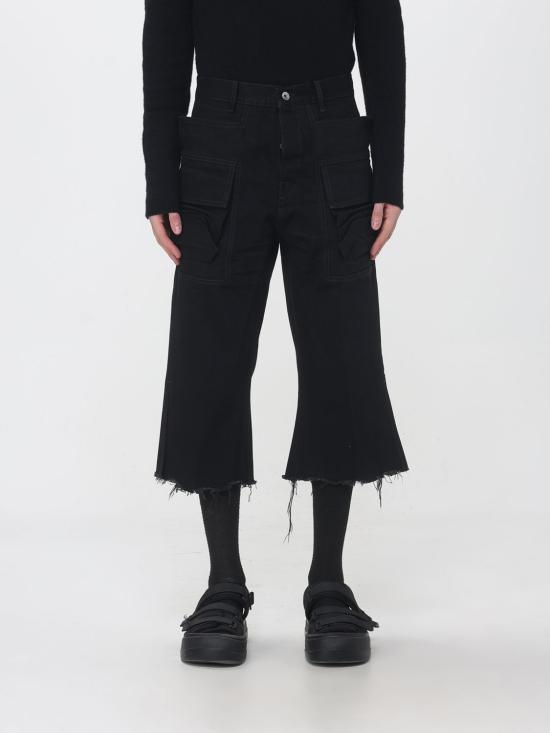 26FW 릭 오웬스 카고 볼란 컷오프 팬츠 RR02F4300HDK 09 Black