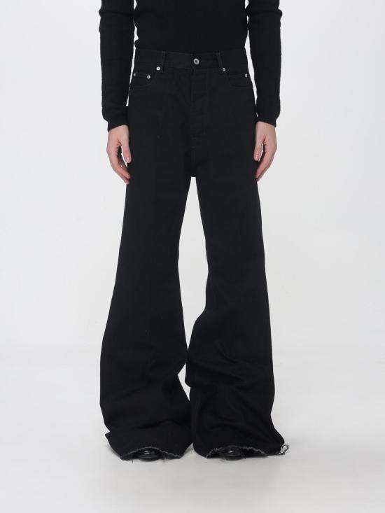26FW 릭 오웬스 데님 팬츠 RR02F4335HDK 09 Black