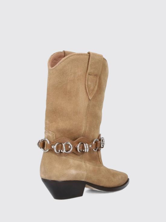 26FW 이자벨마랑 듀에르토 레더 카우보이 웨스턴 앵클 부츠 BO0003FFD4A23S 50TA Grey - ISABEL MARANT