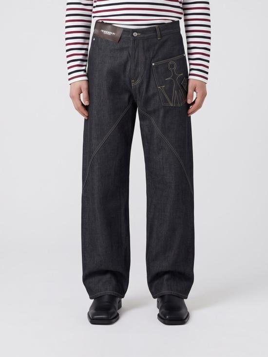 26FW JW앤더슨 데님 팬츠 DT0126PG1930 870 Navy