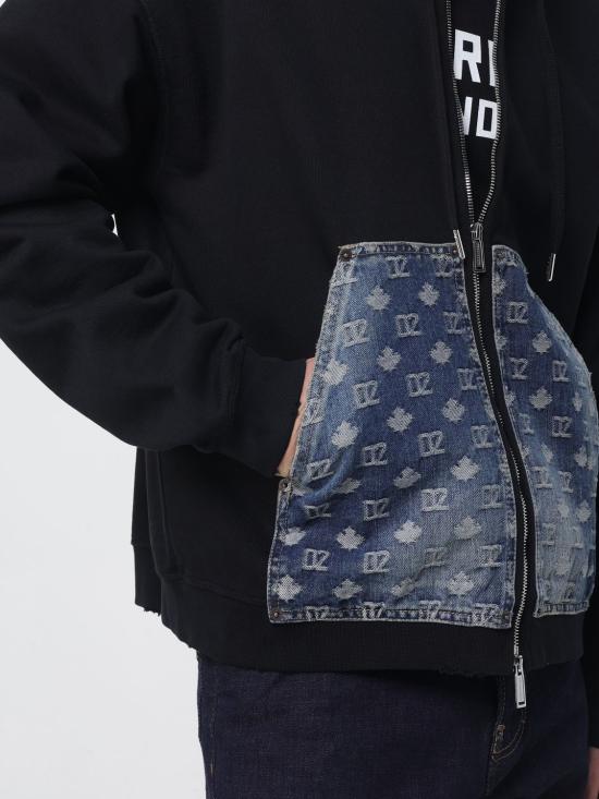 26FW 디스퀘어드2 긴팔 티셔츠 S74HG0190D25028 900 Black - DSQUARED2