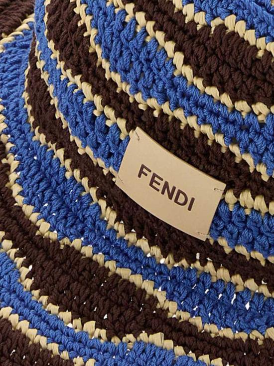 26FW 펜디 모자 FXQ173B13Y F1WSF Gnawed Blue - FENDI