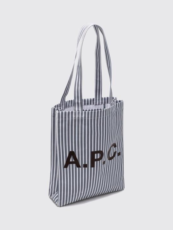 26FW 아페쎄 토트백 COHSBM61442 IAA Blue - A.P.C.