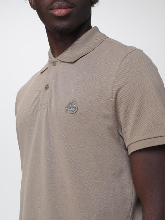 26FW 무스너클 폴로 티셔츠 M36MT712 1968 Beige - MOOSE KNUCKLES