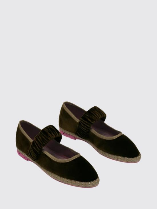 26FW 플라벨루스 플랫 슈즈 MAFALDA ULLA MARRON Brown - FLABELUS