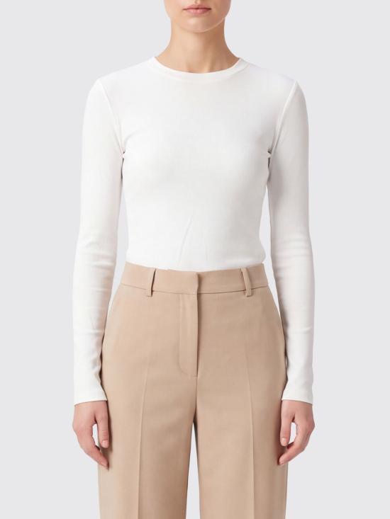 26FW 엘레 반팔 티셔츠 EFW260177 028 White