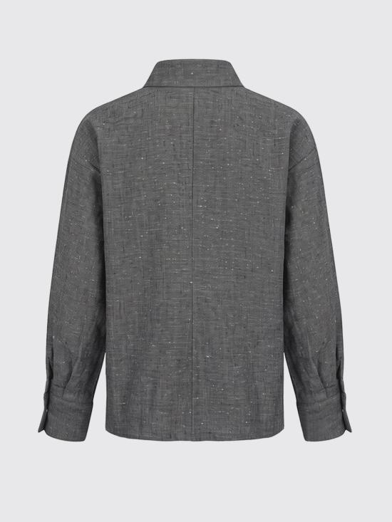 26FW 로에 셔츠 42120079 075 Grey - ROHE
