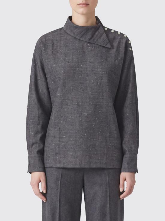 26FW 로에 셔츠 42120079 075 Grey