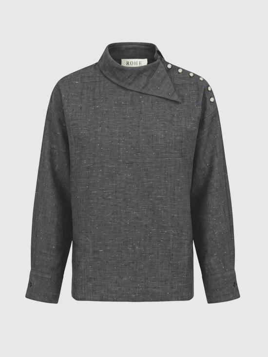 26FW 로에 셔츠 42120079 075 Grey - ROHE