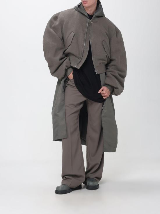 26FW 릭 오웬스 코트 RR02F4910NBFD 78 Grey - RICK OWENS