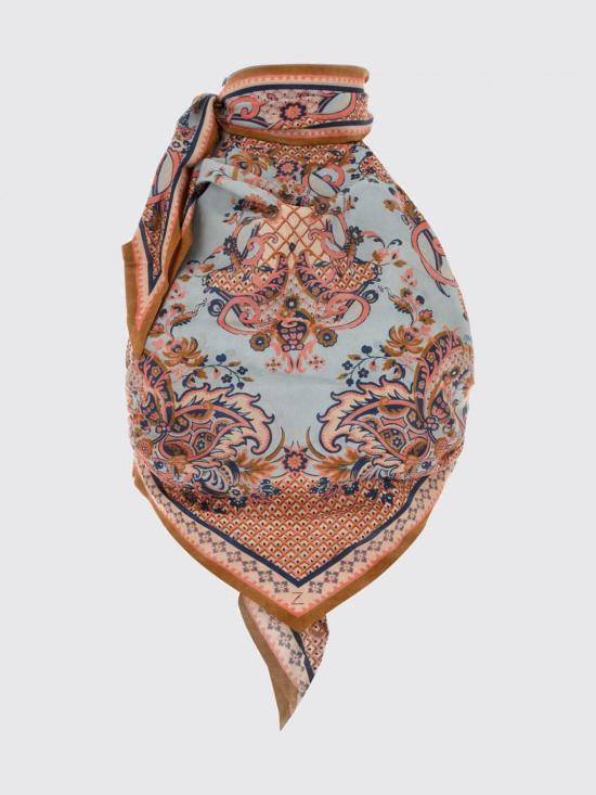 26FW 짐머만 탑 8063TSS261 BLUPF Gnawed Blue - ZIMMERMANN