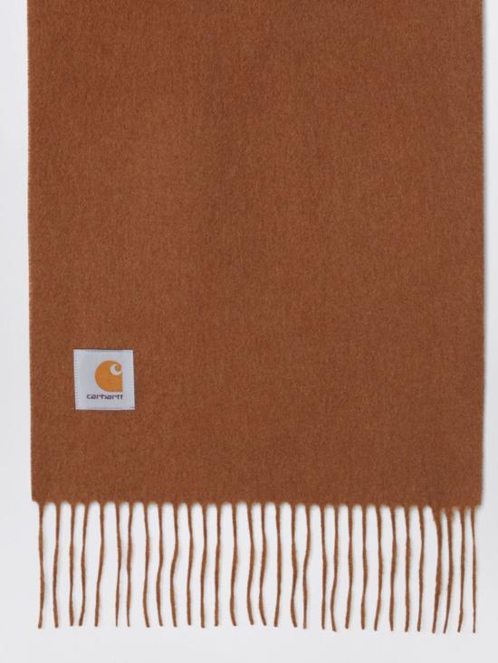 26FW 칼하트 WIP 클란 울 스카프 I013507 3TGXX Brown - CARHARTT WIP