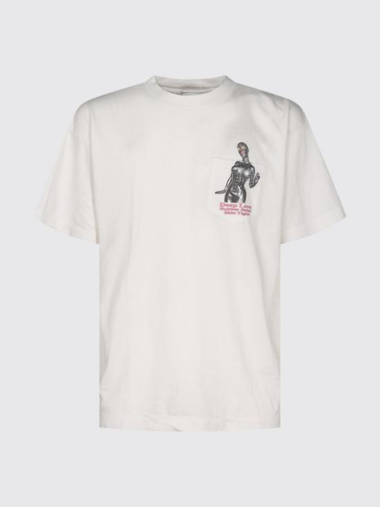 26FW 세인트 미카엘 폴로 티셔츠 SMMK10000013 White - SAINT MXXXXXX