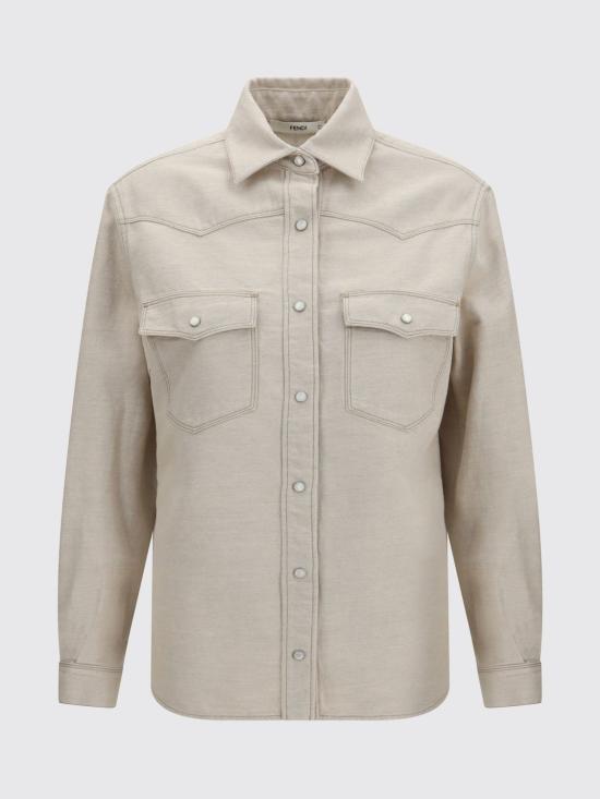 26FW 펜디 셔츠 FLF867B1PJ F0QM0 Ivory - FENDI