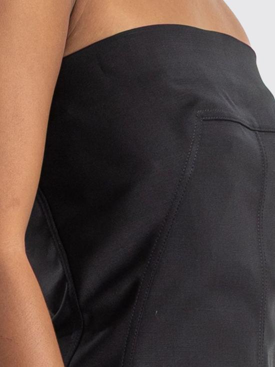26FW 릭 오웬스 라나 탑 버스티에 RP02F5127 09 Black - RICK OWENS