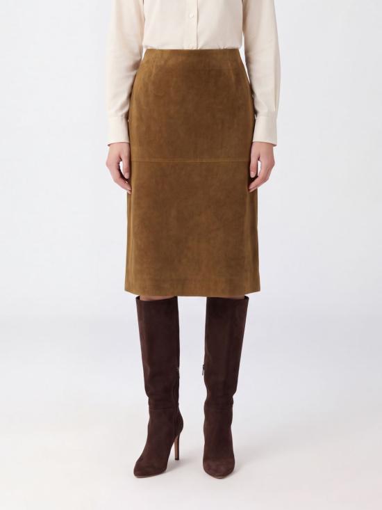26FW 질샌더 스커트 J03MA0337J07247 243 Beige
