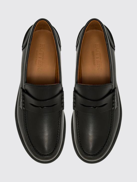 26FW 부테로 로퍼 126BUTTEROB11380ETRUSUG0139 NERO Black - BUTTERO