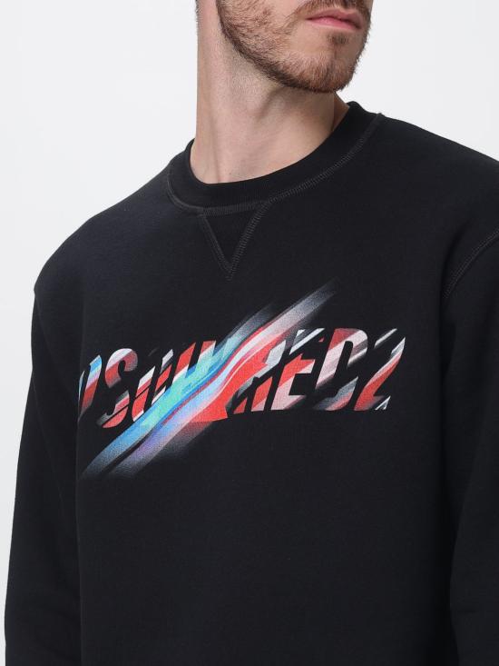 26FW 디스퀘어드2 긴팔 티셔츠 S71GU0785D25040 900 Black - DSQUARED2