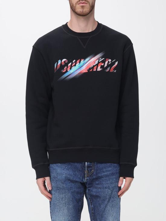 26FW 디스퀘어드2 긴팔 티셔츠 S71GU0785D25040 900 Black