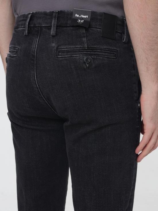 26FW 리하쉬 데님 팬츠 P249DNS1 BLAK Black - RE-HASH