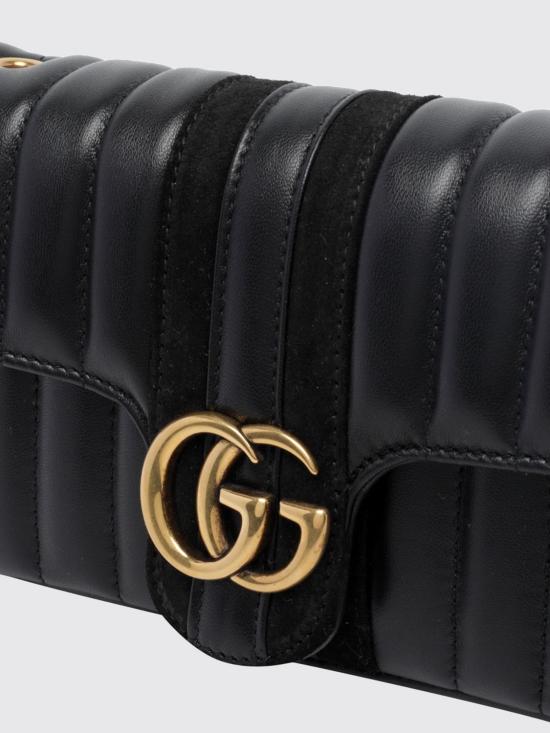26FW 구찌 젯셋 GG 마몽 스몰 숄더백 A006X1AAG8T 1000 Black - GUCCI