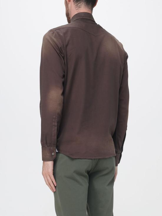 26FW 사르토리오 셔츠 SCC0001SH4736 05 Brown - SARTORIO