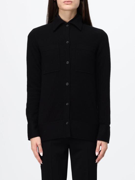 26FW 토템 셔츠 263WRT0785YA0016 001 Black