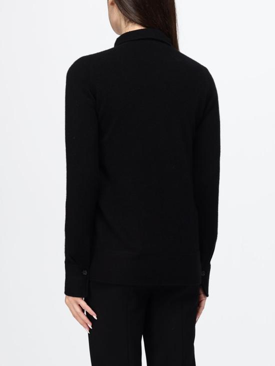 26FW 토템 셔츠 263WRT0785YA0016 001 Black - TOTEME