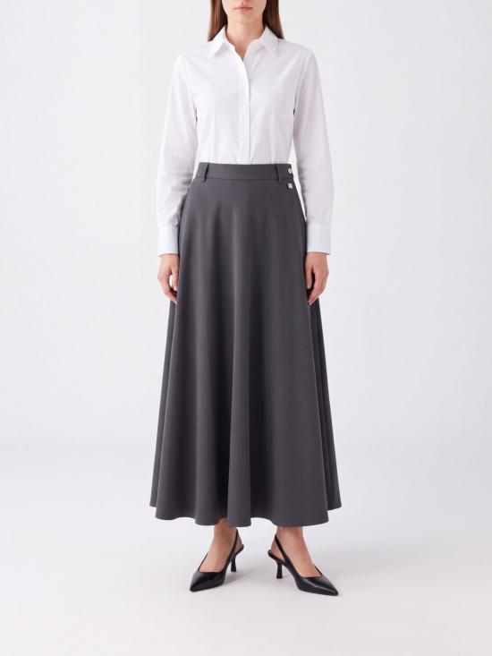 26FW 에르노 스커트 GN000096D12640 9487 Grey