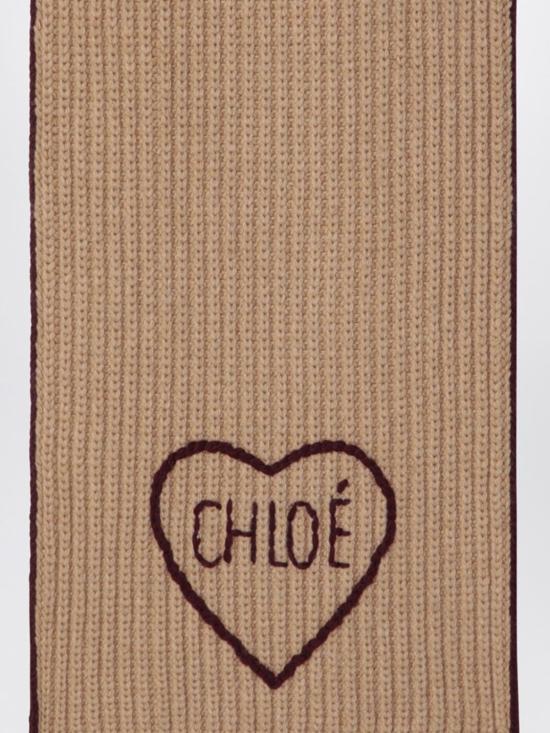 26FW 끌로에 머플러/스카프 CH26AKS03WCS 218 Brown - CHLOE