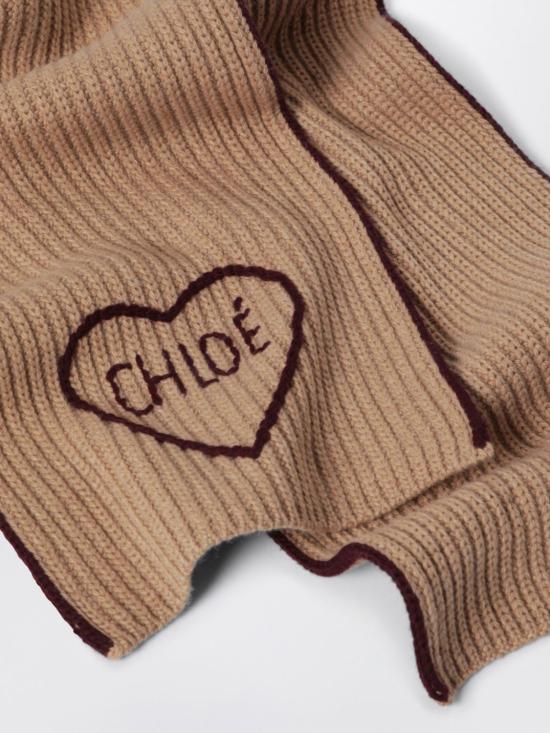 26FW 끌로에 머플러/스카프 CH26AKS03WCS 218 Brown - CHLOE