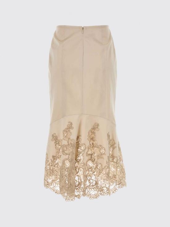 26FW 에르마노 설비노 스커트 D4920742APNXE Sand - ERMANNO SCERVINO