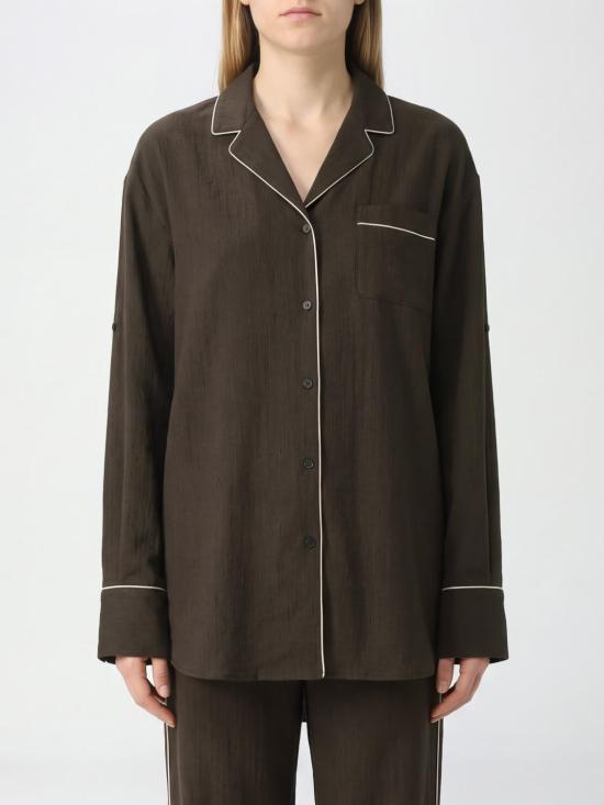 26FW 스포트막스 셔츠 2622196042600 013 Brown