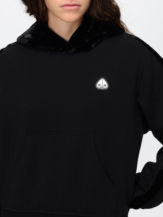 26FW 무스너클 스웨터 M36LS621 292 Black - MOOSE KNUCKLES