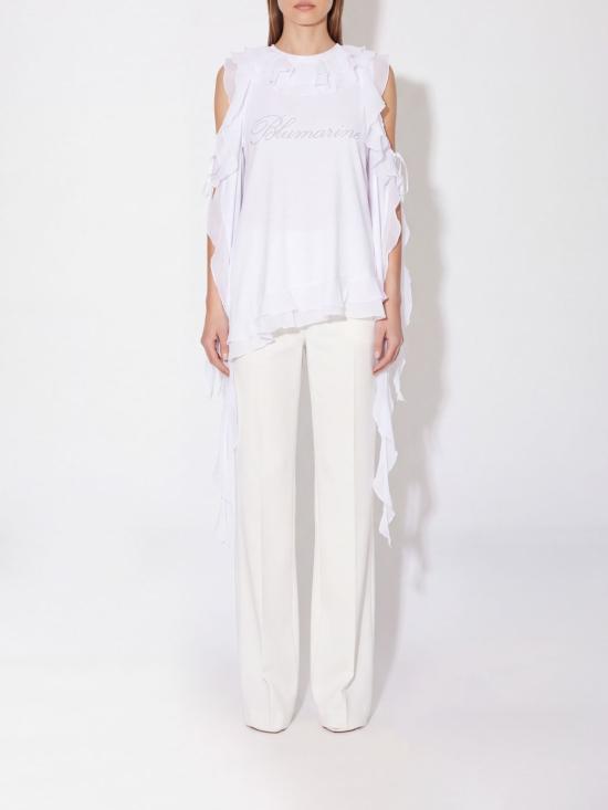 26FW 블루마린 탑 RF6107J5003 D3102 White