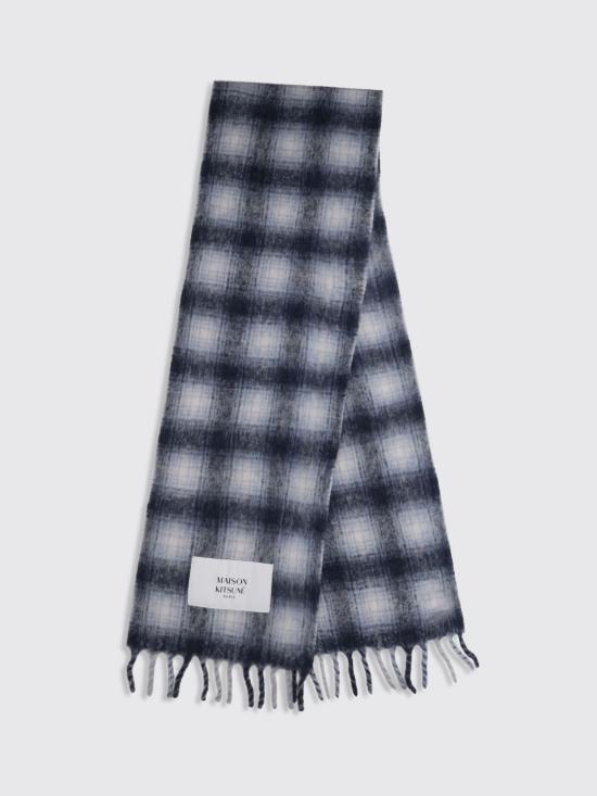 26FW 메종키츠네 머플러/스카프 MRUAT10WA0022 0615 Blue - MAISON KITSUNE