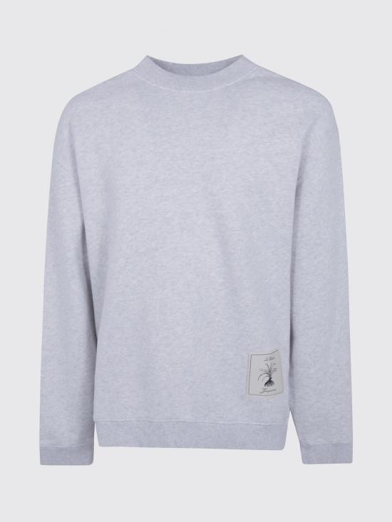 26FW 자크뮈스 긴팔 티셔츠 SSM00325AJ00262 930 Grey - JACQUEMUS