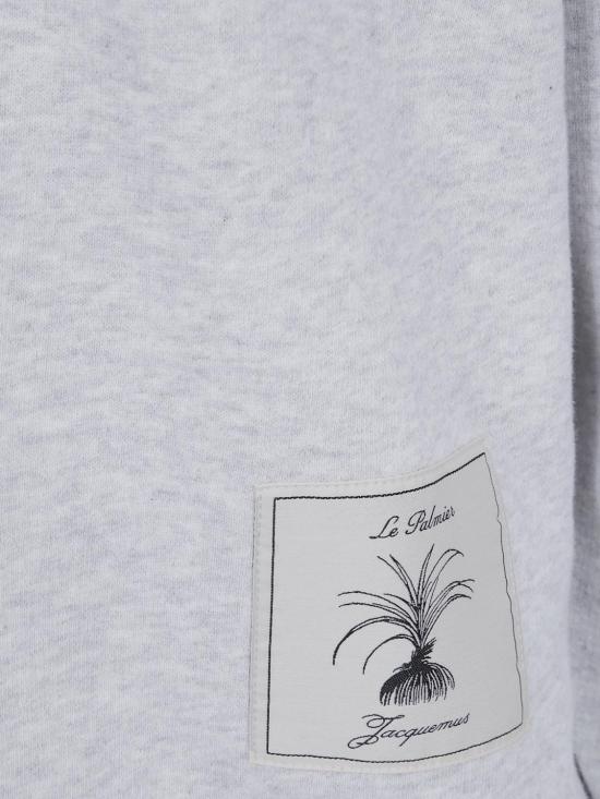 26FW 자크뮈스 긴팔 티셔츠 SSM00325AJ00262 930 Grey - JACQUEMUS