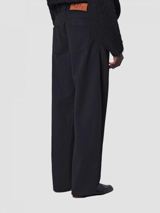 26FW 세퍼 팬츠 MFW25OKTAI STURDYBLAC Black - SEFR