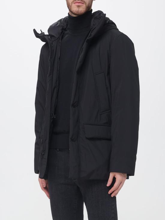 26FW 울리치 코트 CFWOOU2092MBUT5182 100 Black - WOOLRICH