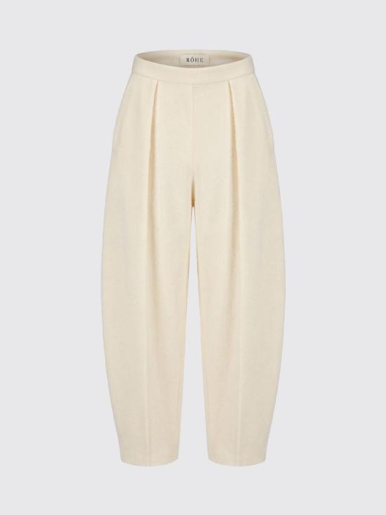 26FW 로에 팬츠 42130201 101 Cream - ROHE