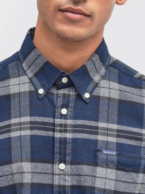 26FW 바버 셔츠 MSH4998 GY52 Grey - BARBOUR