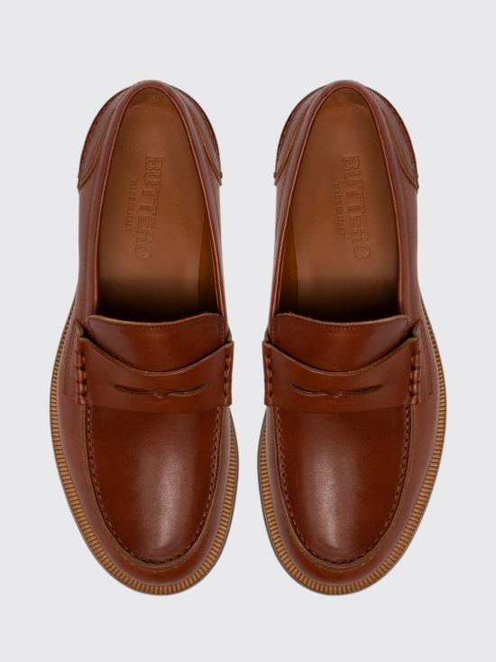 26FW 부테로 로퍼 126BUTTEROB11380ETRUSUG4439 MARRONE Brown - BUTTERO