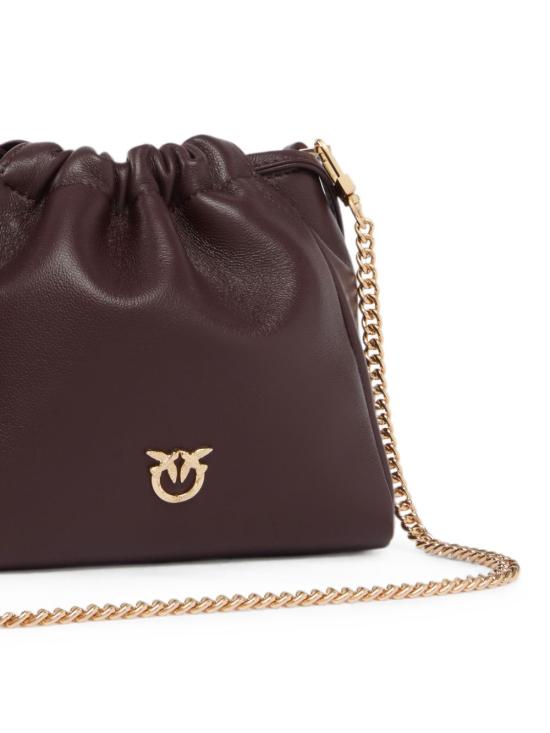 26FW 핑코 토트백 107635A3M7W34Y BURGUNDY - PINKO