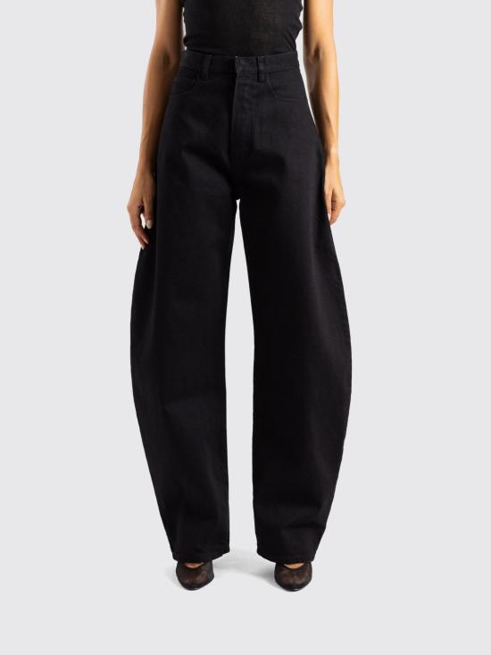 26FW 알라이아 데님 팬츠 AA9P0176D003A 995 Black